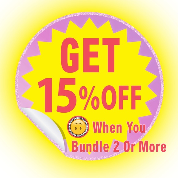 Bundle 2 or More Items And Get 15% Off!! - Picture 1 of 1